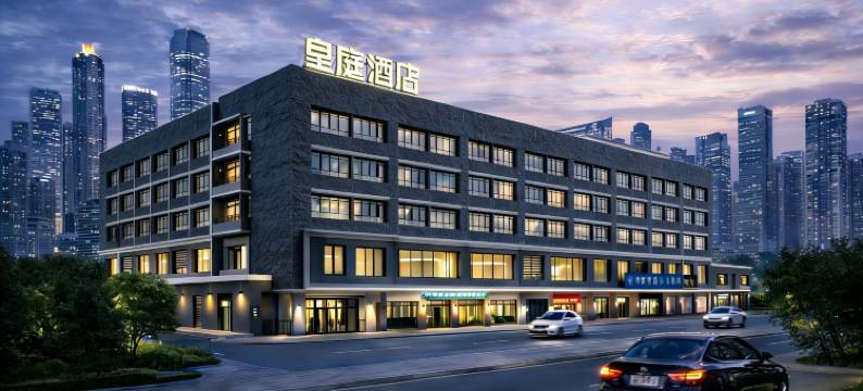 枕畔・皇庭WARMWORLDS•MAGNLWMCENWS180°观景设计酒店(DL胖东来店)图片