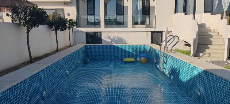 盖州浛瑞民宿温泉庭院图片