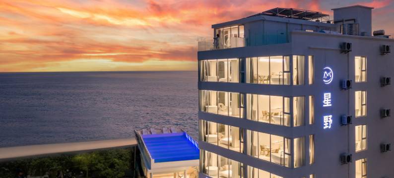 三亚星野•悬浮泳池海景设计民宿图片