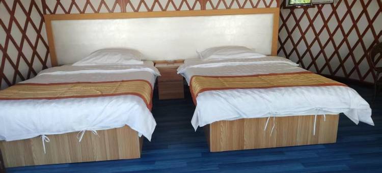 塞外五福游牧人家图片