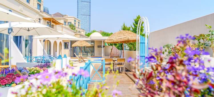 栖在蓝岸·地中海浪漫风情海景度假美宿(星海广场店)图片