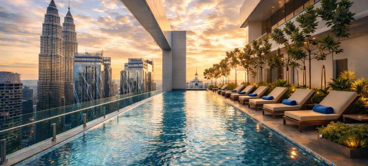 ROYCE悦马都高级公寓近双子塔KLCC无边泳池DORMEO DESTINATIONS(Royce Residence KLCC by Dormeo Destinations)图片