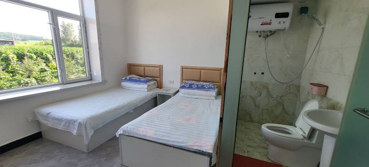 镜泊湖周家农家院图片