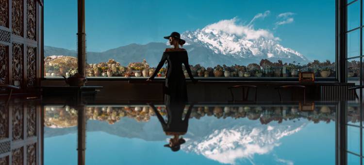 瑞地·未来艺术︱法式全套房·雪山观景庭院(丽江古城大水车店)图片