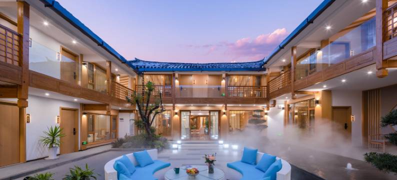 悦豪丨空间美学艺术设计师私人度假庭院(丽江大水车店)图片