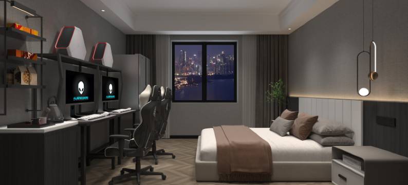 粤塔X电竞酒店(南宁广西经贸学院青秀山风景区店)图片