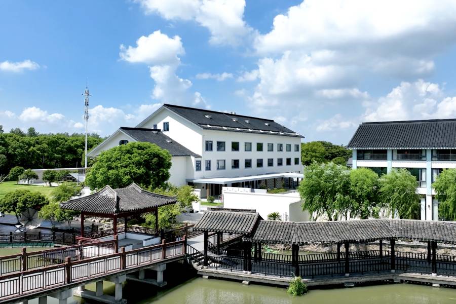 常熟沙家浜蘆蕩水韻漫心府