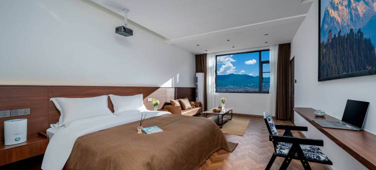 江南设计师日照金山·空中GarDen雪山观景文化美宿(丽江古城店)图片