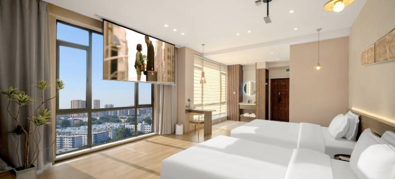 君岚智能酒店(中南望京职业建筑学院店)图片