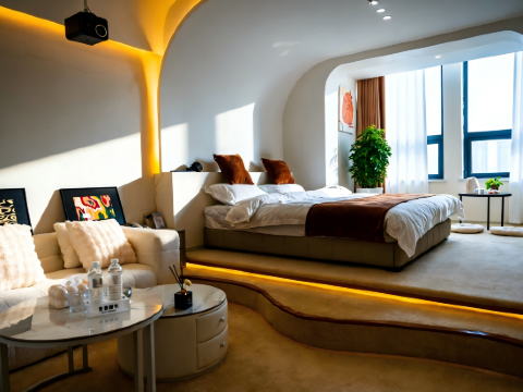 归宿轻奢名宿酒店(潢川汽车站店)