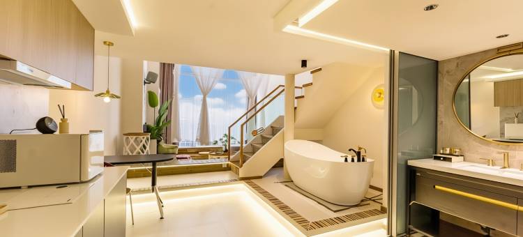 米雅景悦·loft设计师公寓(淮海广场华信mall店)图片
