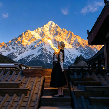 宝霖Pauline｜观日照金山全景・野奢度假别院(雪嵩村玉龙雪山店)图片