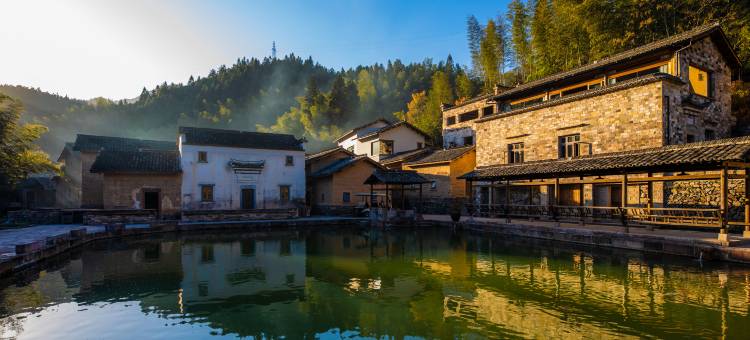 黄山黟县自在谷民宿图片