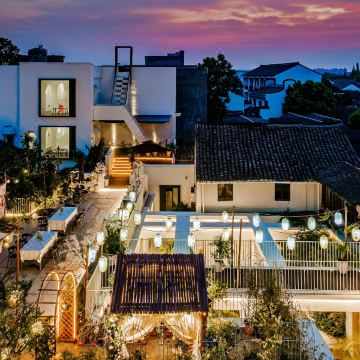 西塘原筑·艺术度假酒店·观星露台·空中花园·莫奈之窗·烟雨长廊店图片