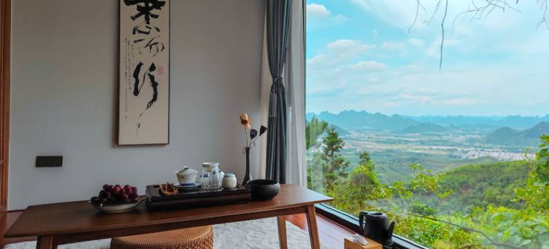 上林大明山云松山宿图片