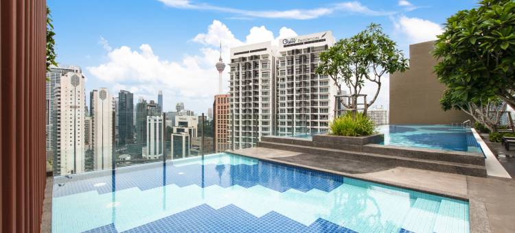 KLCC马杰斯特套房【中文礼遇⭐顶层双峰塔景观无边泳池⭐近轻轨站】(Majestic by Avery at KLCC【Located in the City Center+10 mins to Twin Towers+Rooftop Infinity pool】)图片