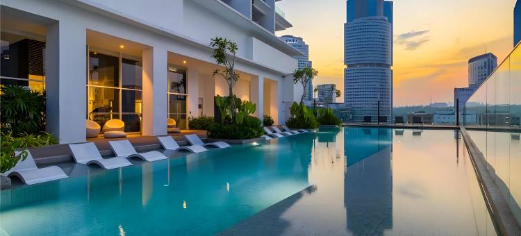 KLCC桂和套房【中文礼遇⭐步行至双子塔十分钟⭐无边泳池】(KLCC Quill Residences by Avery【Located in the City Center+10 mins walk to Twin Towers+Infinity pool】)图片