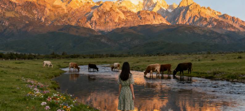 丽江·凝风蓝丨‌SnowMountainWindBells日照金山野奢酒店图片