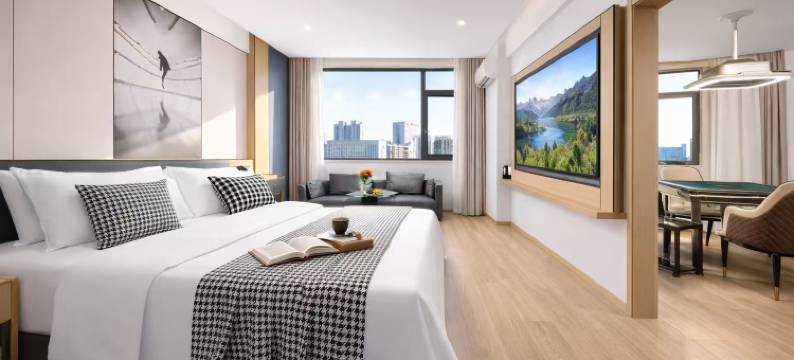 智享轻居酒店(荆州公安通运汽车站店)图片