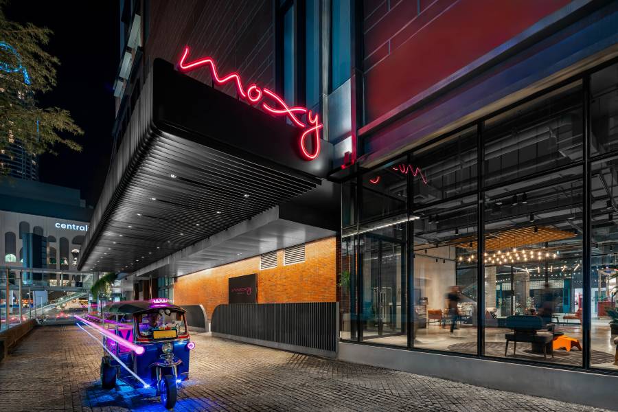 曼谷拉差阿帕森購物區 Moxy 酒店