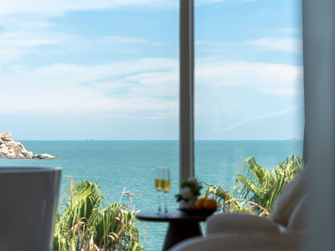 破晓270°Sea View泳池海景美宿(湄洲岛妈祖祖庙莲池澳沙滩店)