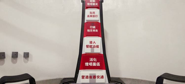 高美灯塔园区图片