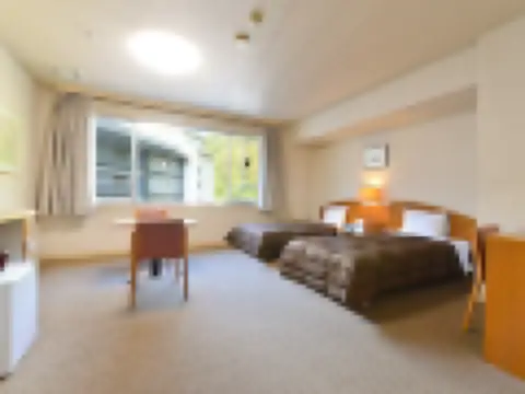 【無煙】經濟型雙床間（帶室內浴室）(百花館)