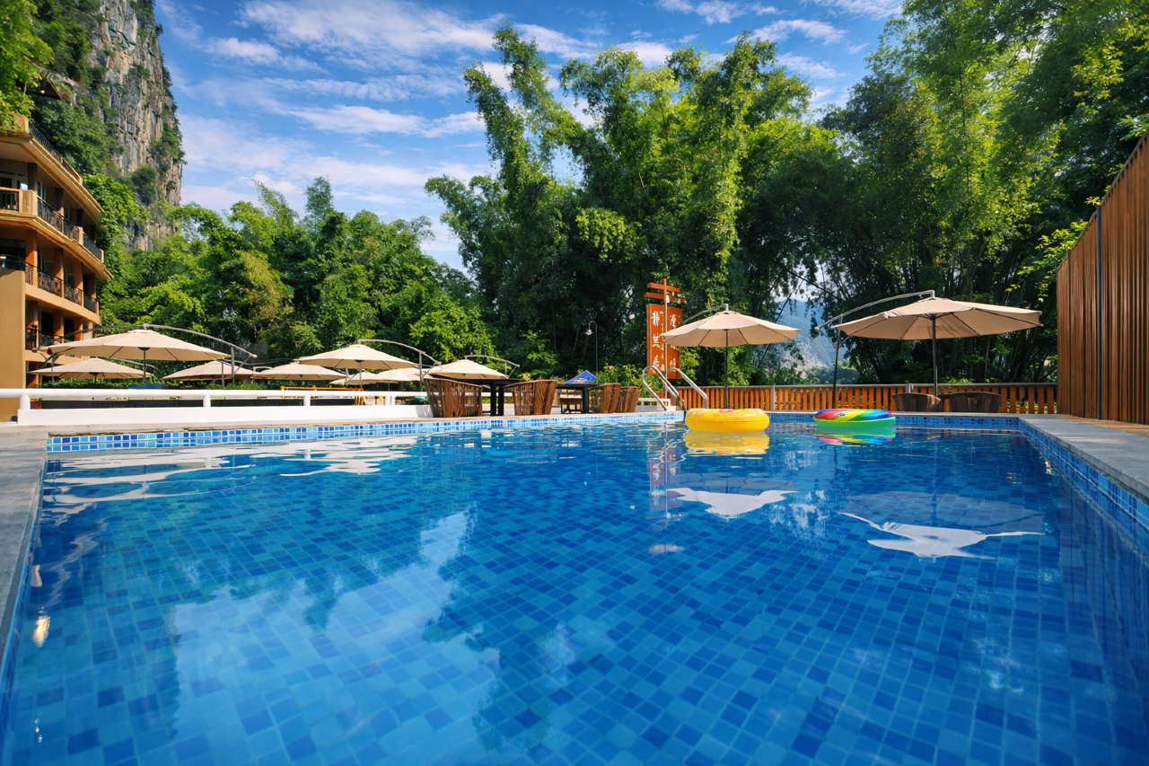 阳朔静然山水酒店(20元人民币景区店)图片