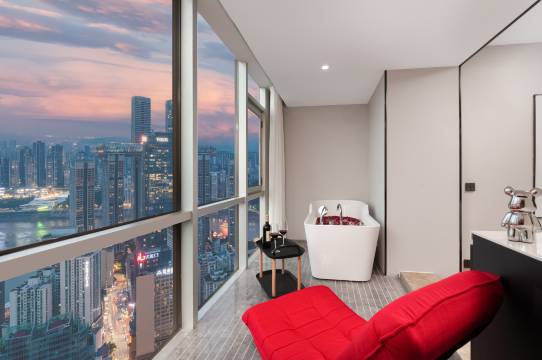 星空一号·云端江景酒店(重庆解放碑云端之眼店)图片