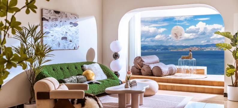 大理苍洱美宿·高空海景套房民宿 (洱海店)图片