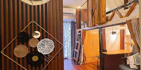Cozy Condo Bed Space | Secure Cabinets + Wi-Fi/Parking + Full Appliances