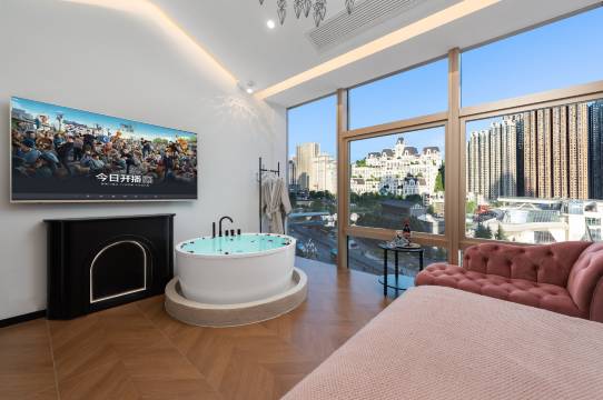 Sweet dreams·好梦景观影音智能｜设计师艺术民宿(花果园店)图片