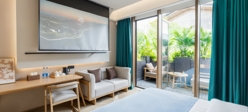 一宅新中式合院·智能客控丨设计师美学轻奢酒店(雅安高铁站店)图片