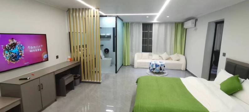 青木川枕溪山河观景民宿图片