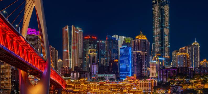 橙馨轻享酒店(重庆解放碑洪崖洞店)图片