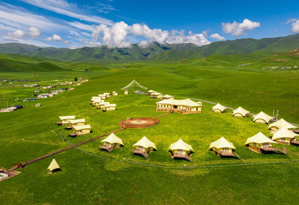夏河桑科天境营地外景图