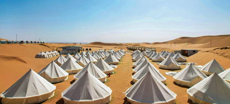 大漠之城沙漠宿集图片