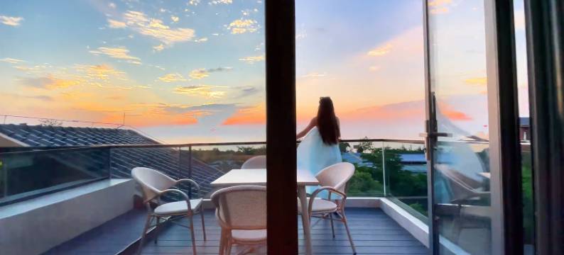 涠洲岛悦海汀海景酒店(西角码头蓝桥店)图片