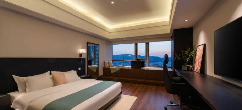 长沙丨沐尚高空云端SKYLINE RIVER江景酒店(五一广场国金中心店)图片