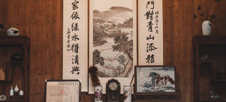 浪漫花涧山客草堂民宿图片