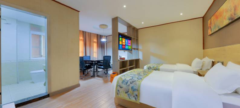 铂悦轻奢酒店(泰山路世纪华联店)图片