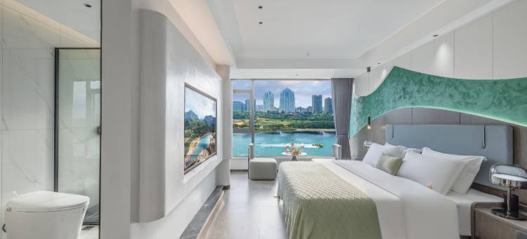 汲暮江景酒店(西双版纳景洪告庄西双景星光夜市店)图片