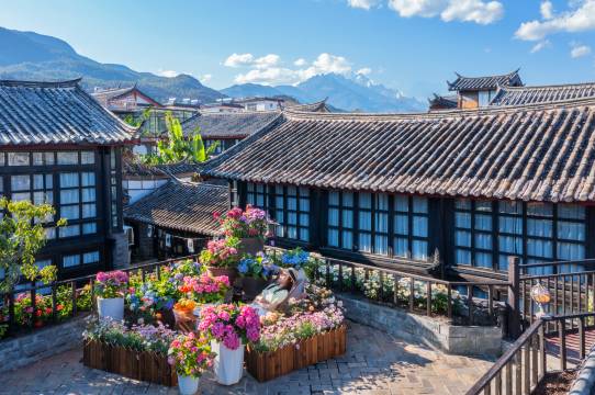 S.erenely·海棠湾|270°雪山观景|枕山溪谷花园美墅(束河古镇)图片