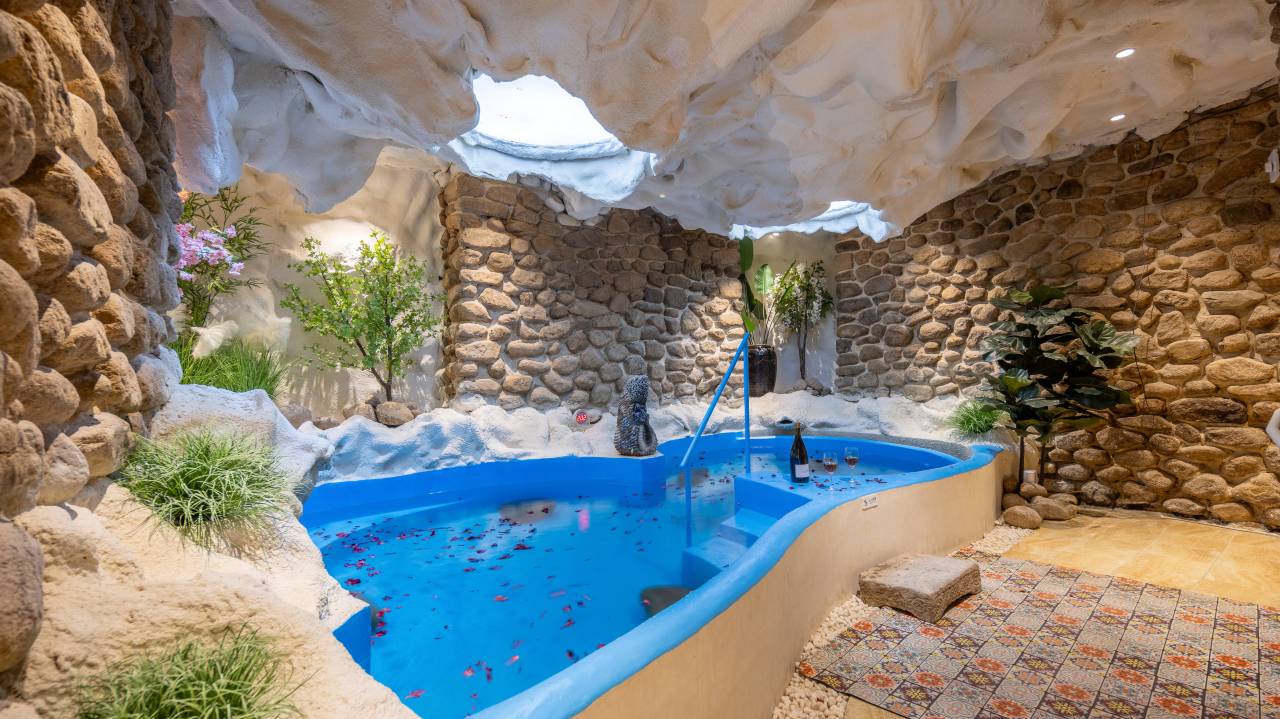 花筑·涵煦园庭院汤泉民宿(崂山区店)图片