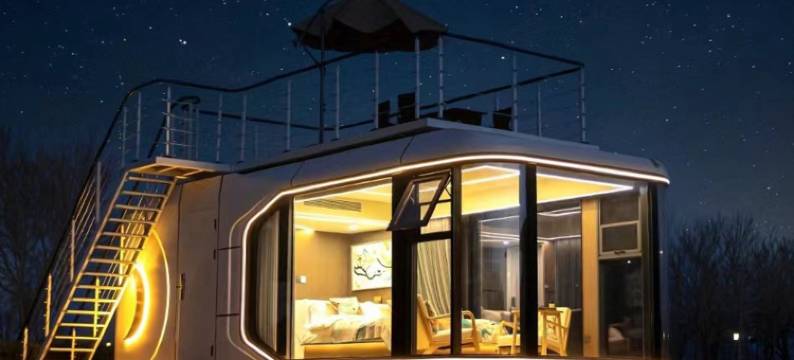 敦煌鸣沙野居沙漠露营星空宿集图片