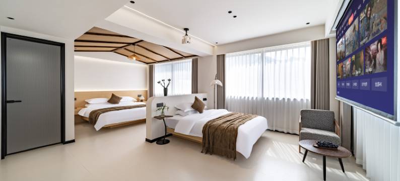 云栖柠檬·环山观景·漂流溯溪·亲子水畔小苑(月亮湾风景区店)图片