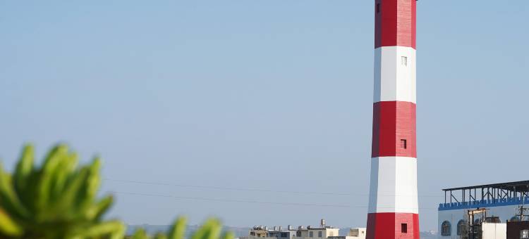 高美灯塔园区图片