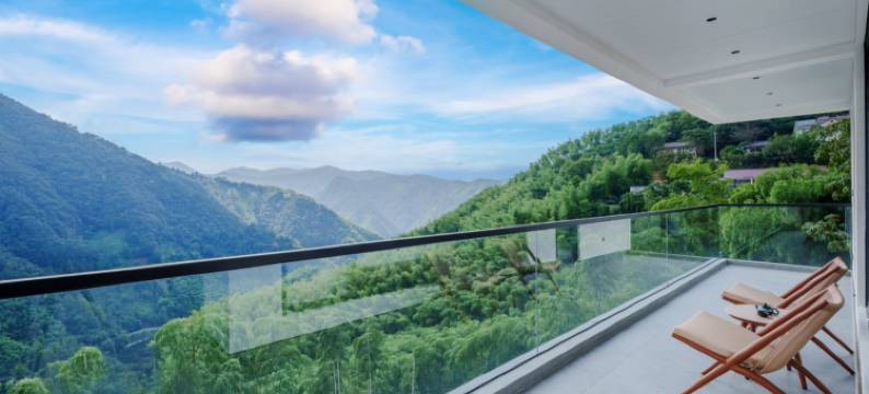 微泮·云栖竹海温汤泳池观景轻奢度假美宿(安吉藏龙百瀑店)图片