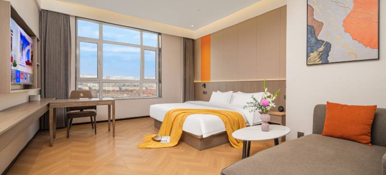 晋祥·高空城景·设計師民宿(大同古城百盛购物中心店)图片