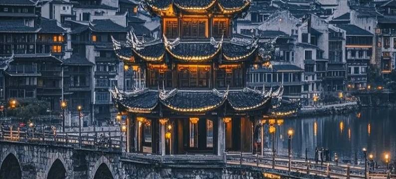 镇远·阅美河畔|Ezzy·Urban Cultur全景民宿(青龙洞祝圣桥店)图片